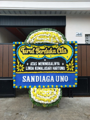Papan Bunga Duka di Susunan Baru